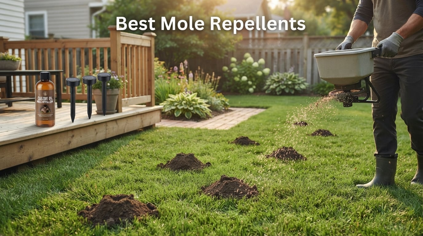 Best Mole Repellents