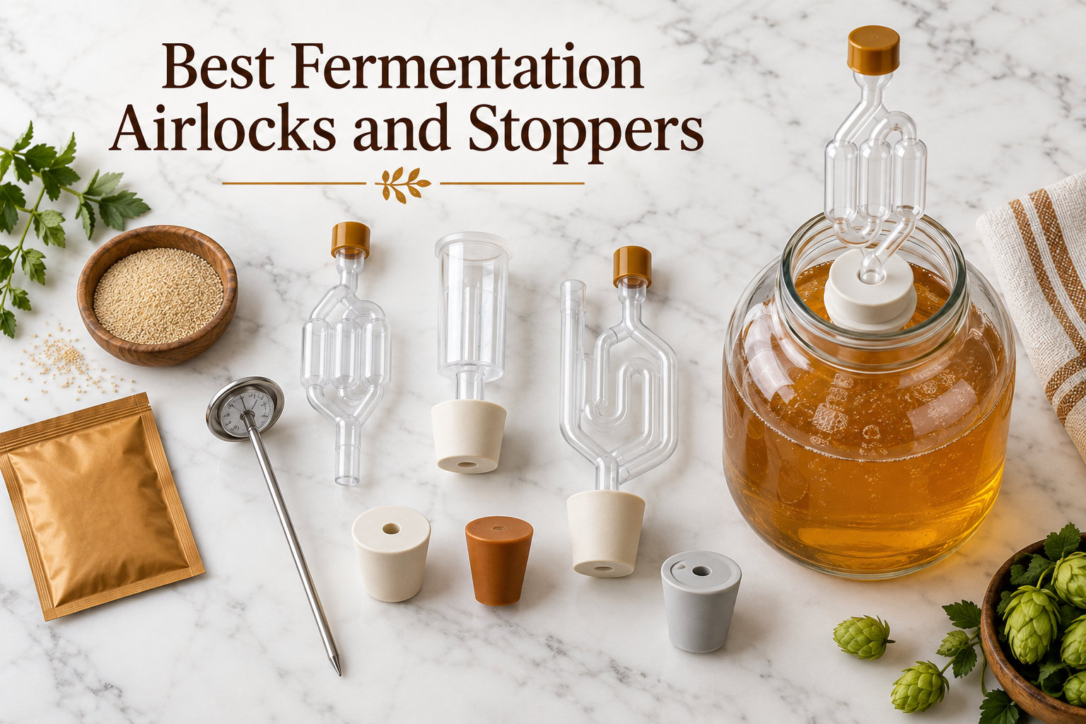 Best Fermentation Airlocks and Stoppers