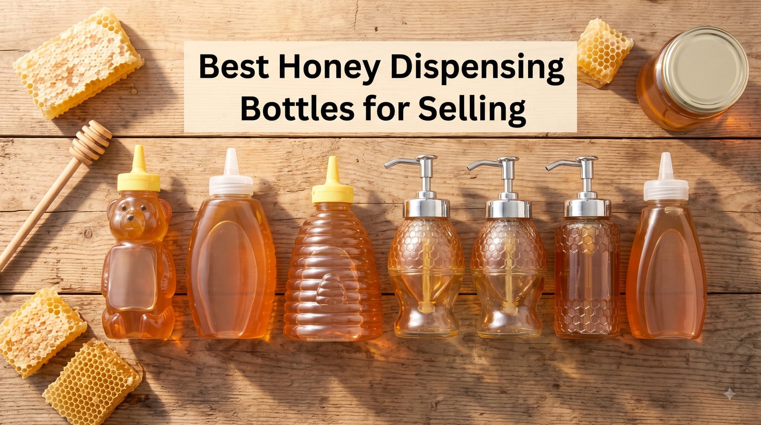 Best Honey Dispensing Bottles for Selling