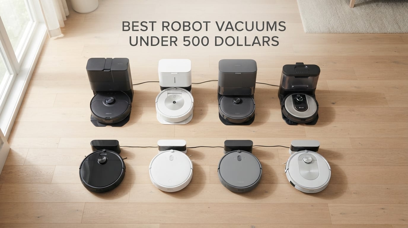 Best Robot Vacuums Under 500 Dollars