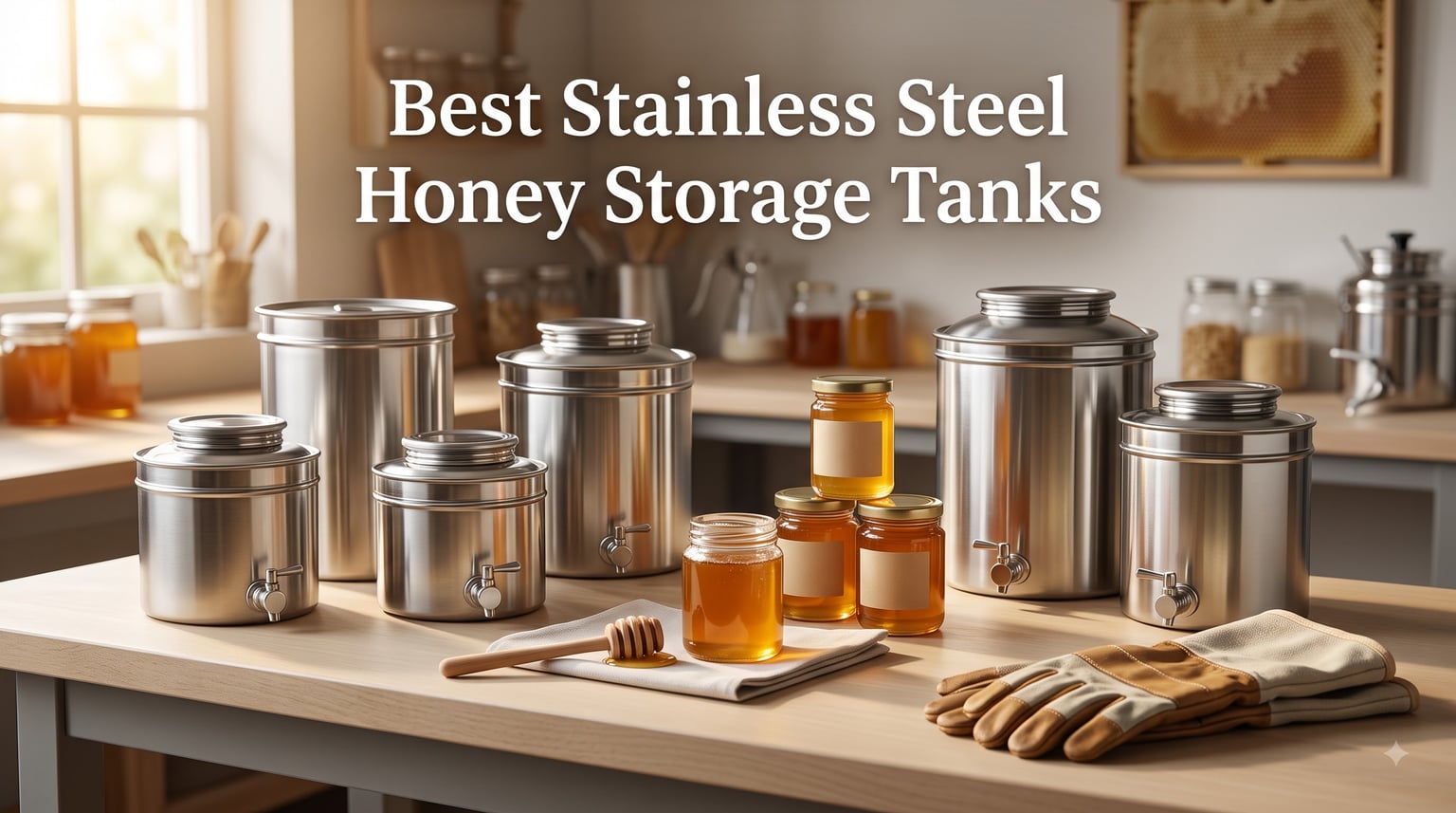 Best Stainless Steel Honey Storage Tanks