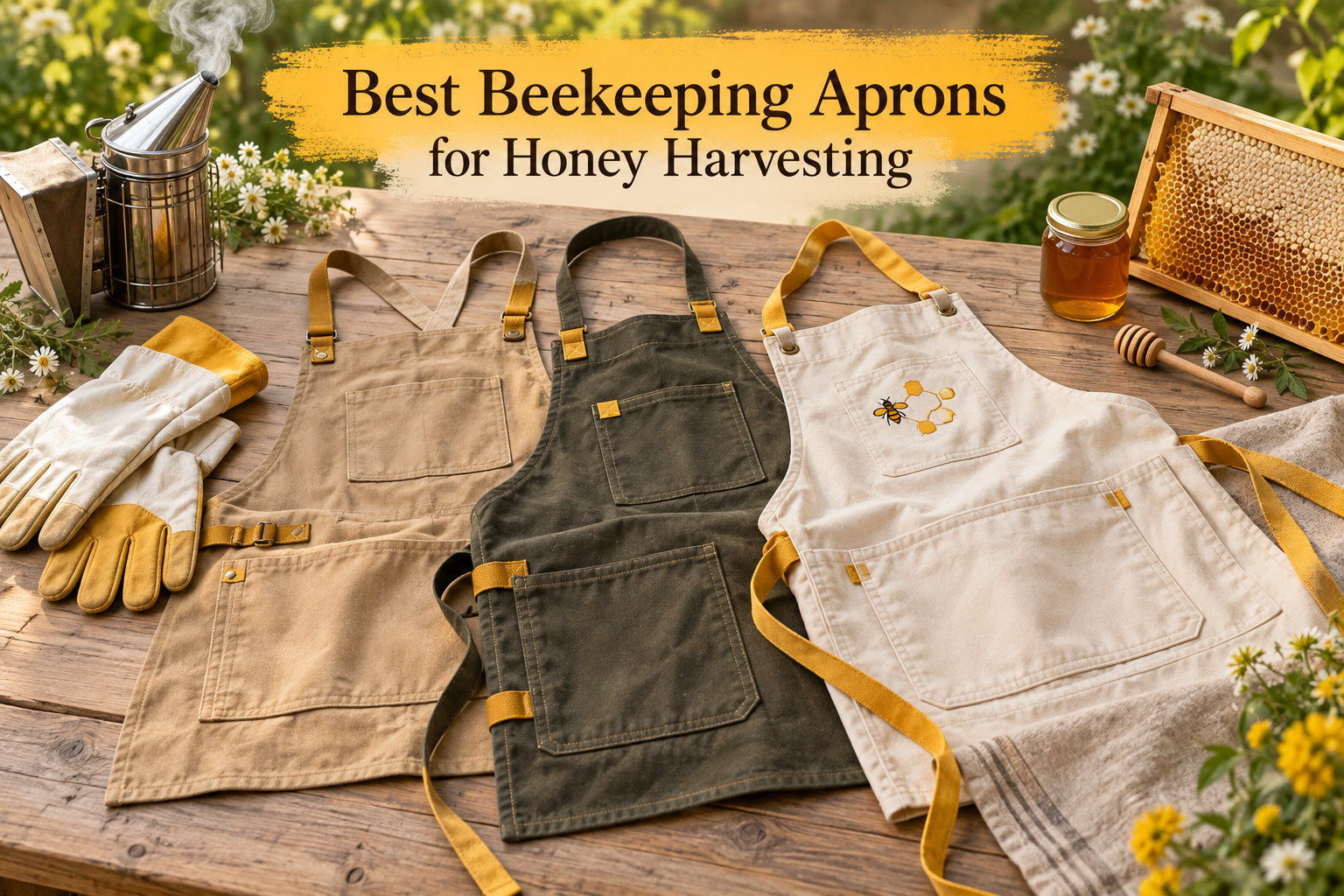 Best Beekeeping Aprons for Honey Harvesting