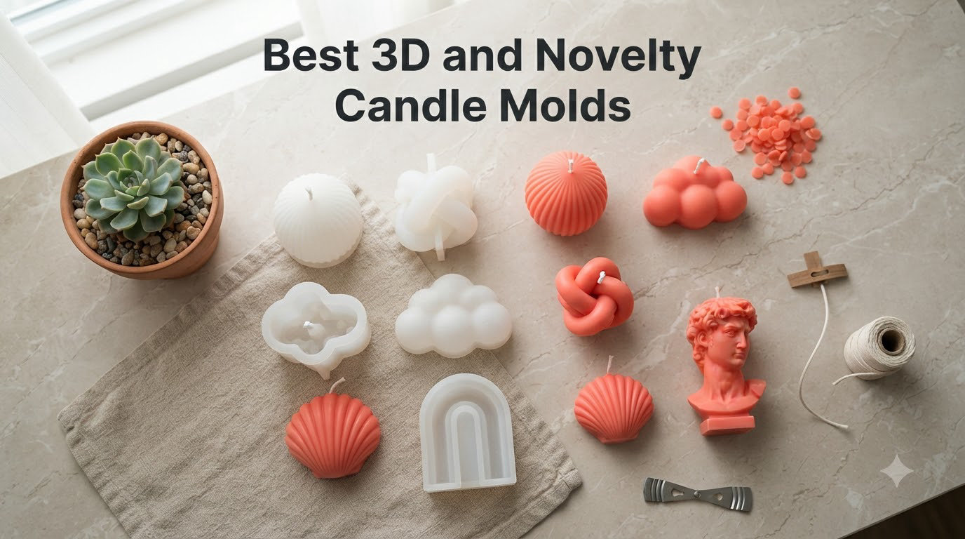 Best 3D and Novelty Candle Molds