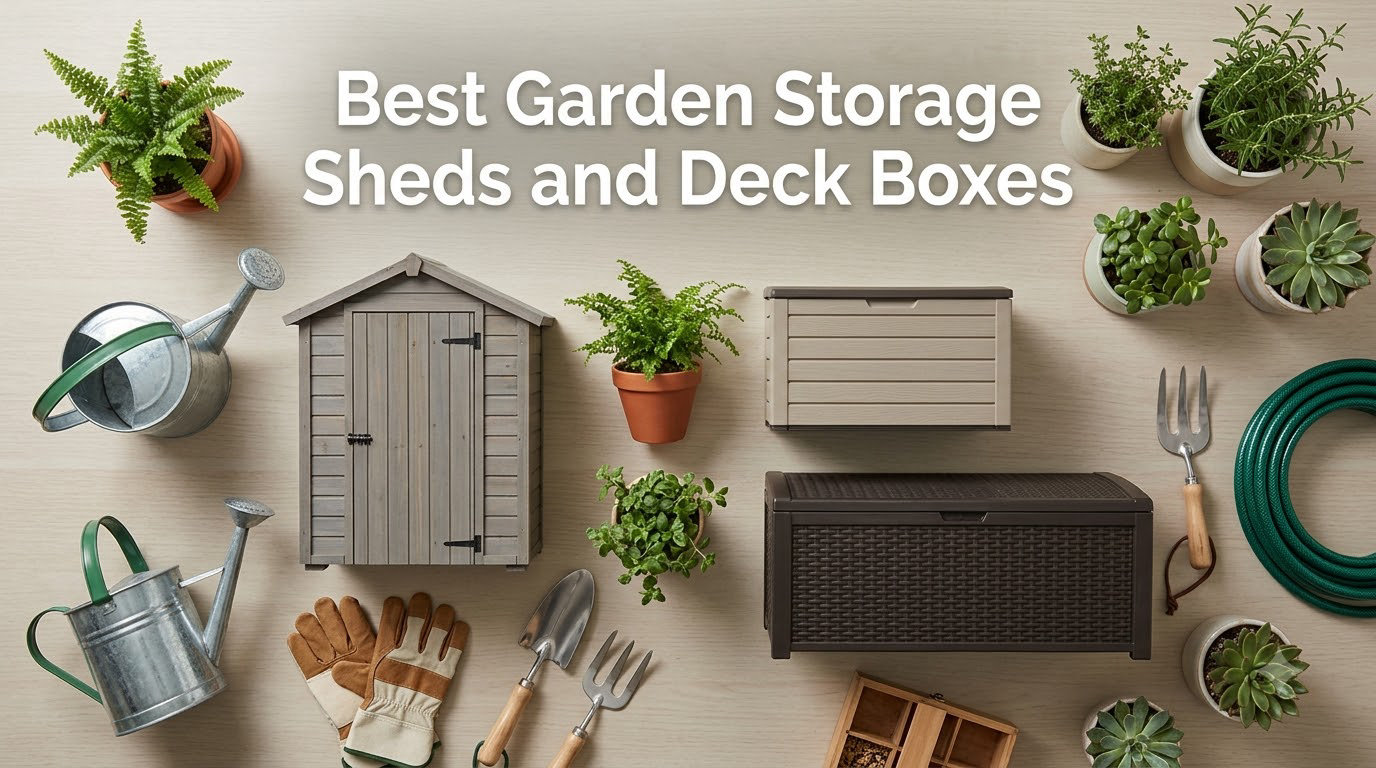 Best Garden Storage Sheds and Deck Boxes