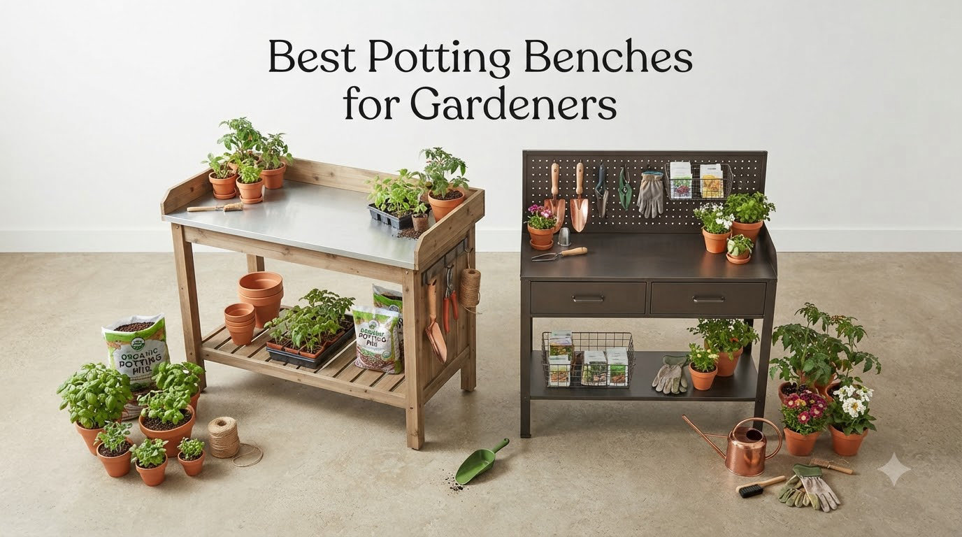 Best Potting Benches for Gardeners