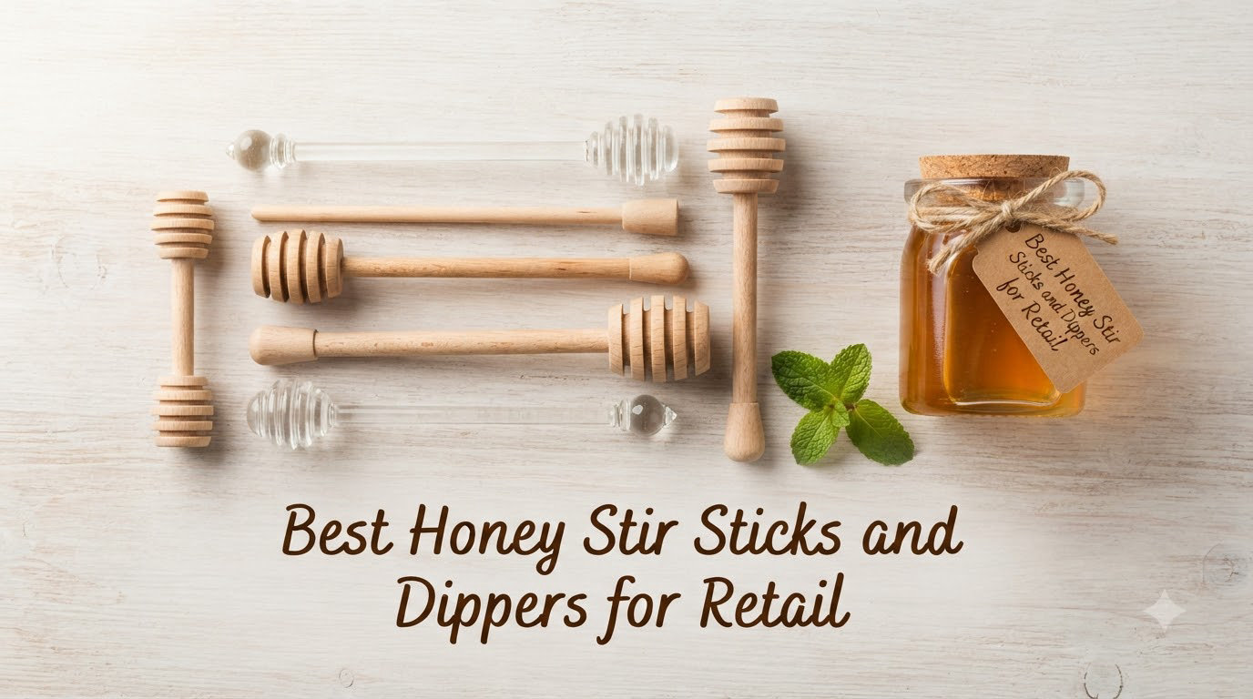 Best Honey Stir Sticks and Dippers for Retail
