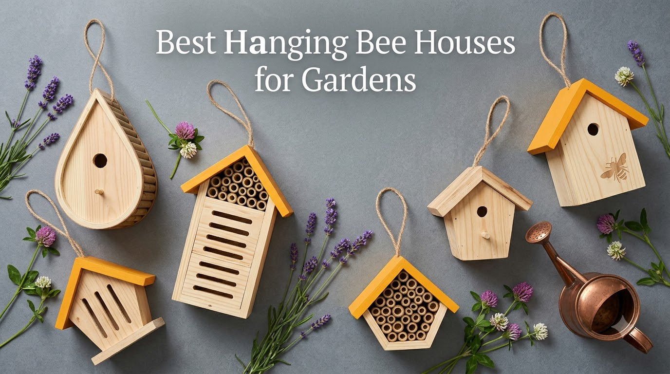 Best Hanging Bee Houses for Gardens