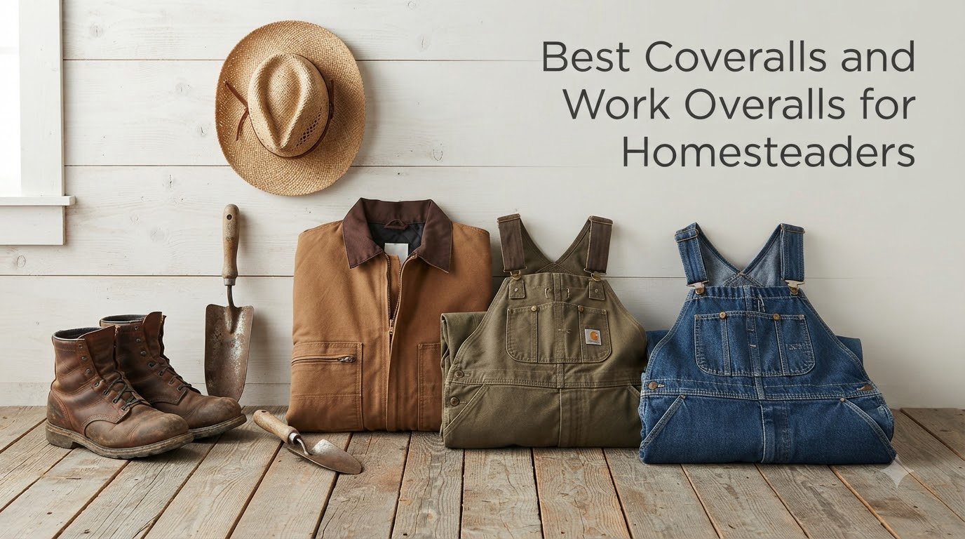 Best Coveralls and Work Overalls for Homesteaders