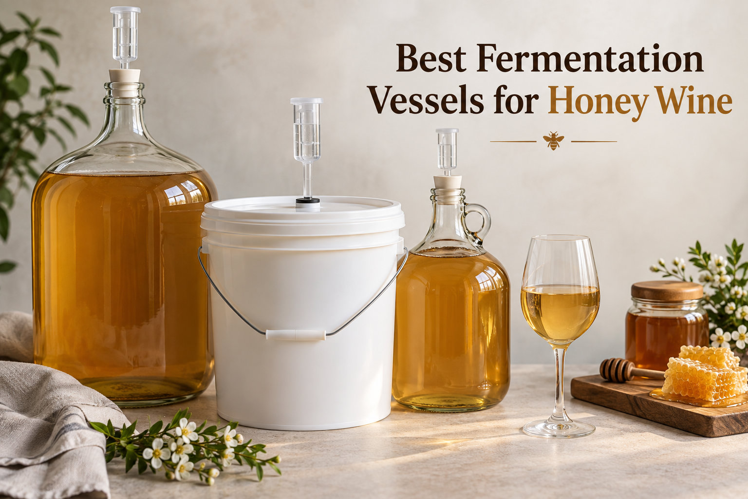 Best Fermentation Vessels for Honey Wine