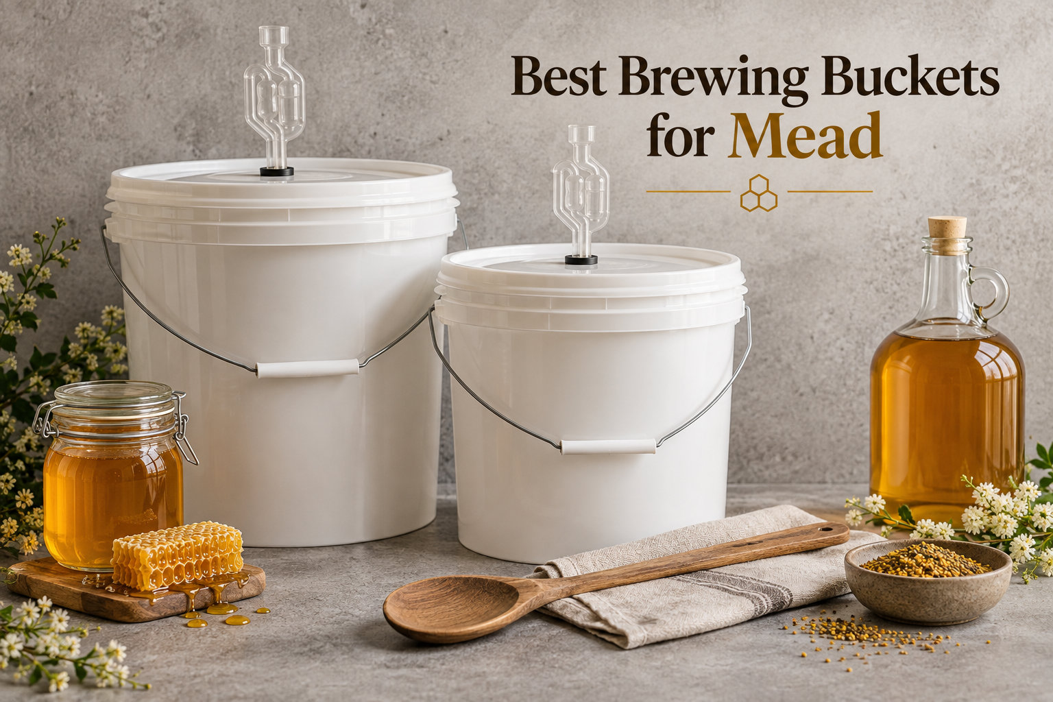 Best Brewing Buckets for Mead