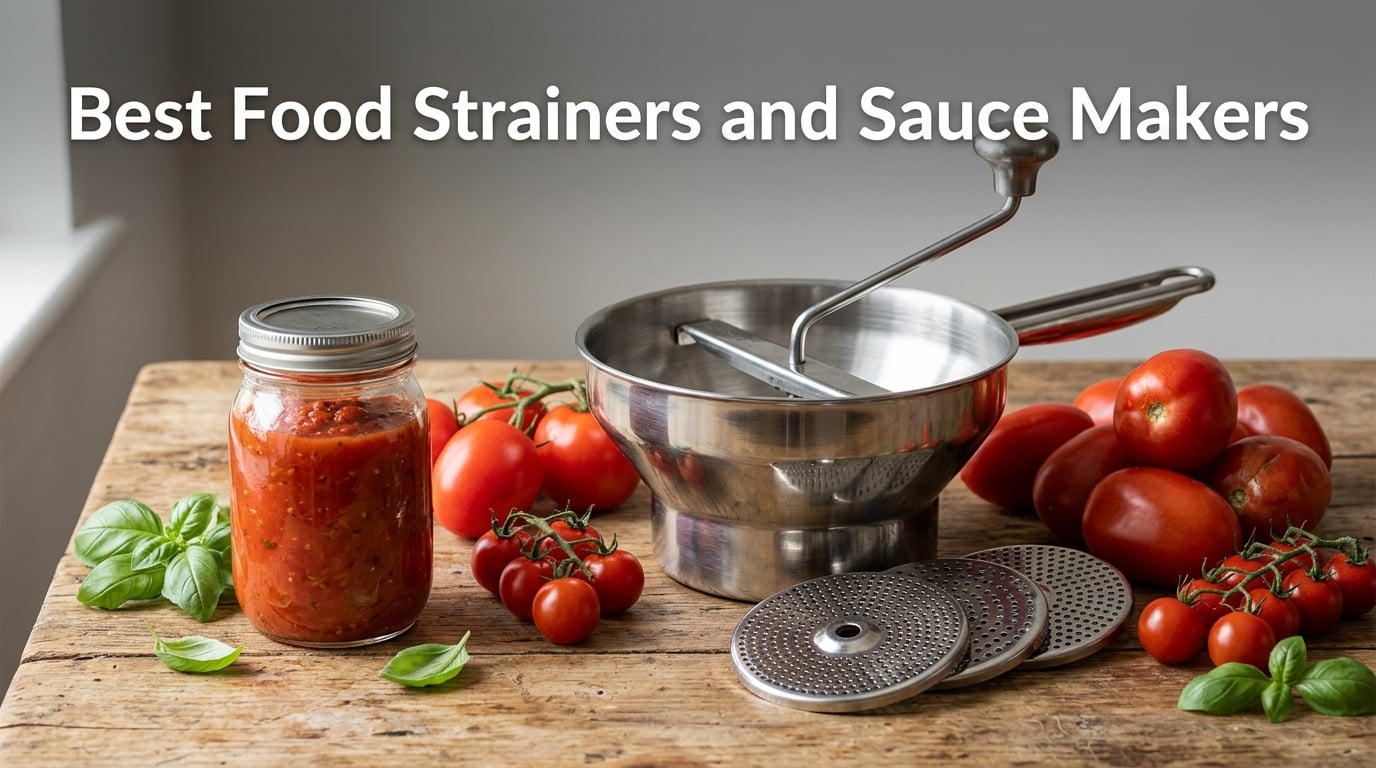 Best Food Strainers and Sauce Makers