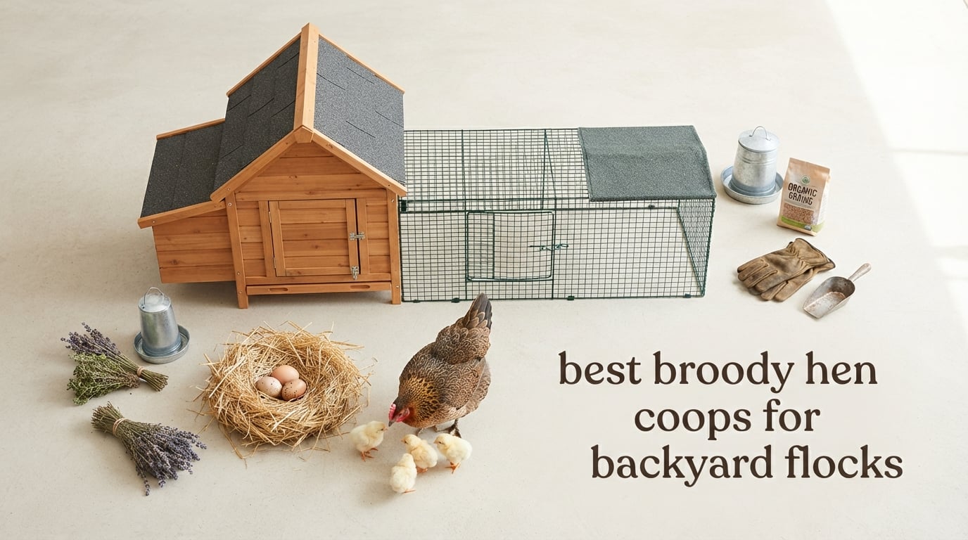 best broody hen coops for backyard flocks