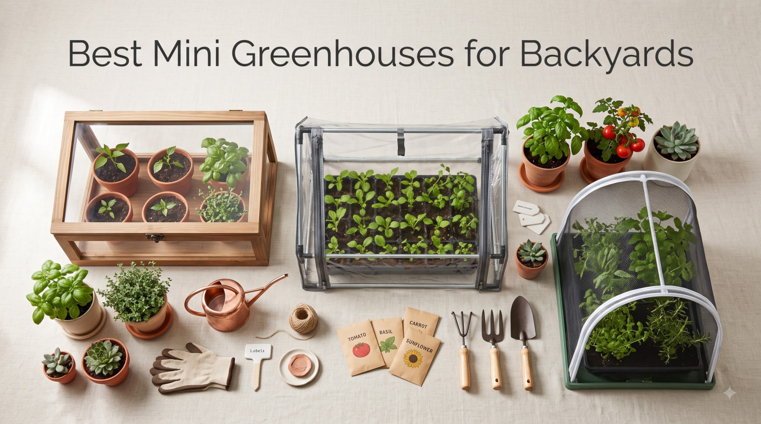 Best Mini Greenhouses for Backyards