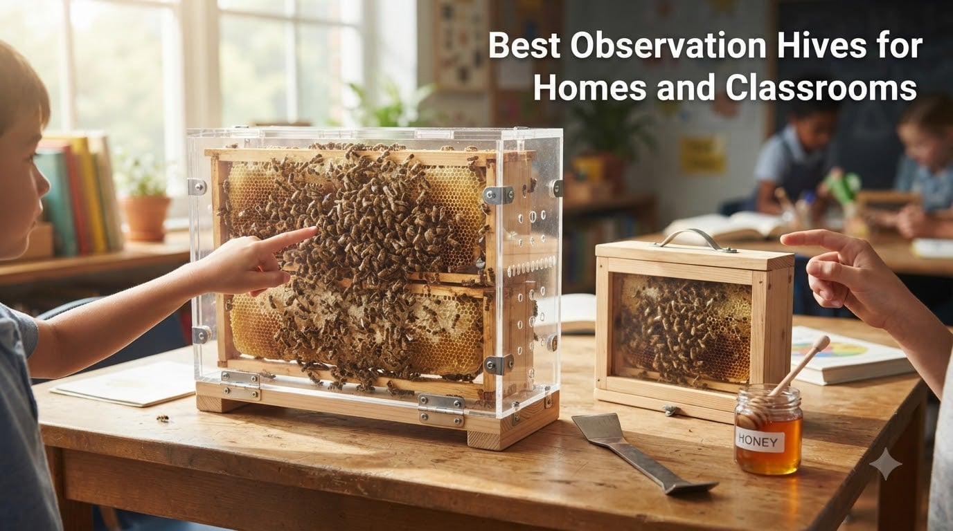 Best Observation Hives for Homes and Classrooms