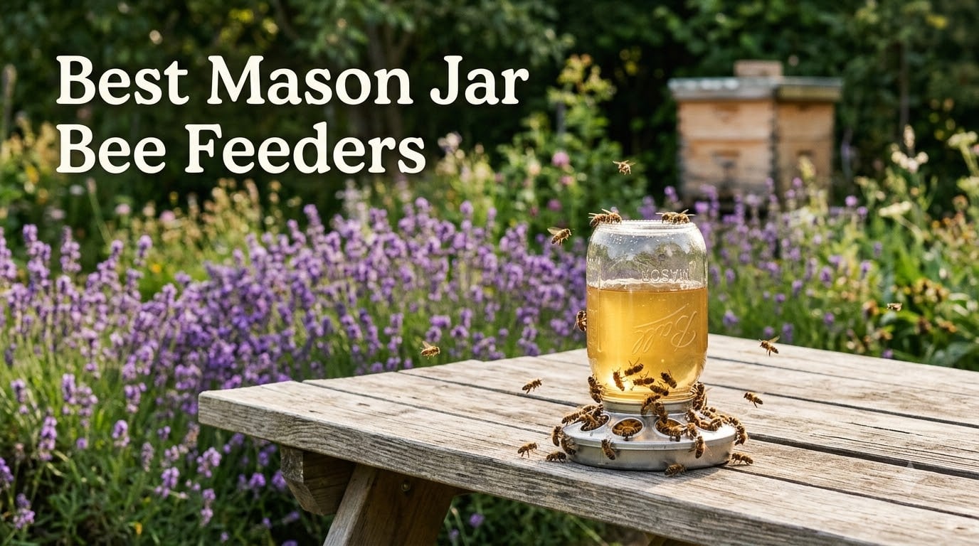 Best Mason Jar Bee Feeders