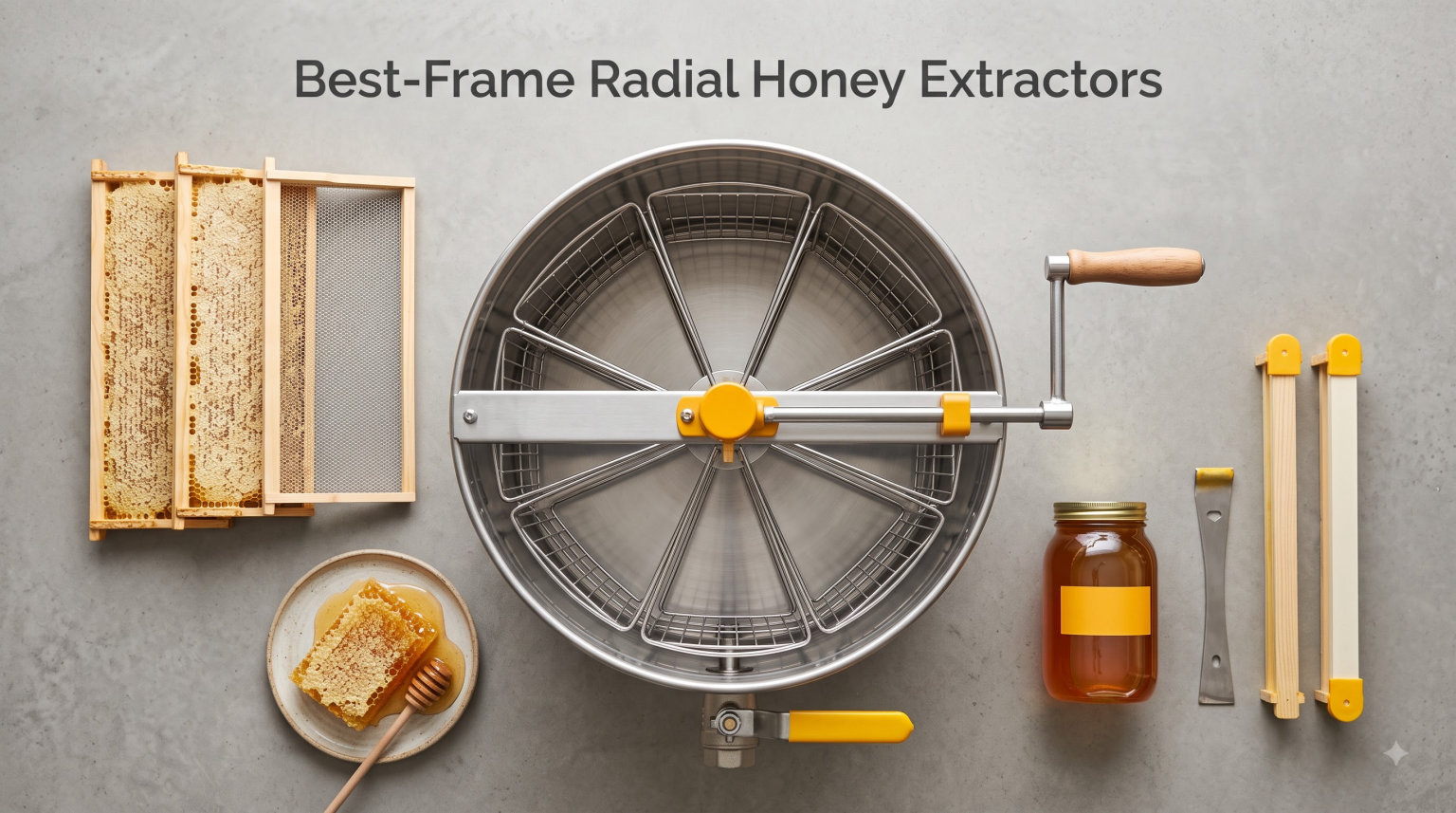 Best 9-Frame Radial Honey Extractors