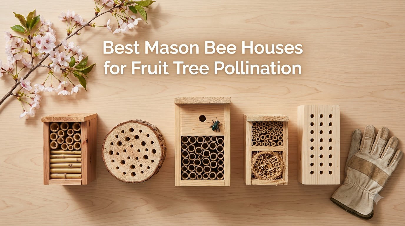Best Mason Bee Houses for Fruit Tree Pollination