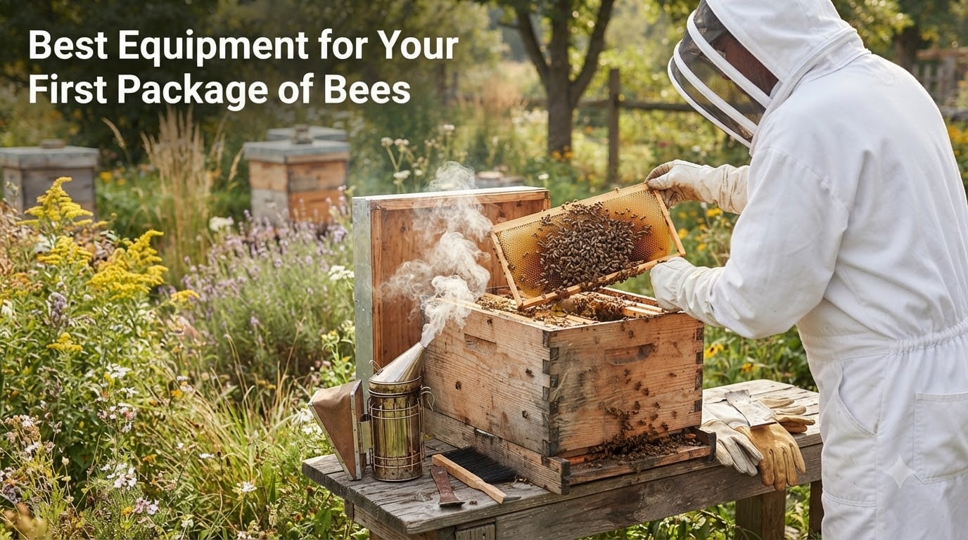 Best Equipment for Your First Package of Bees