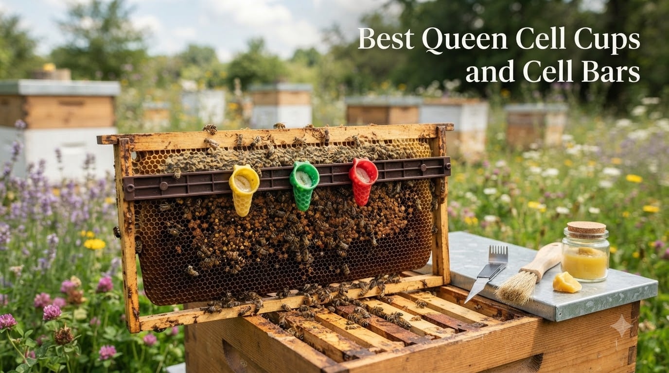 Best Queen Cell Cups and Cell Bars