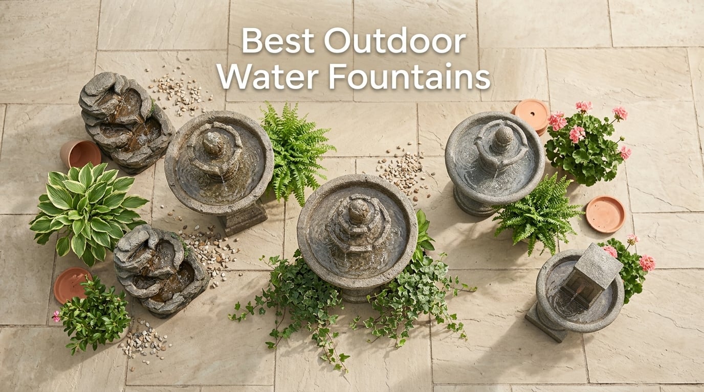 Best Outdoor Water Fountains