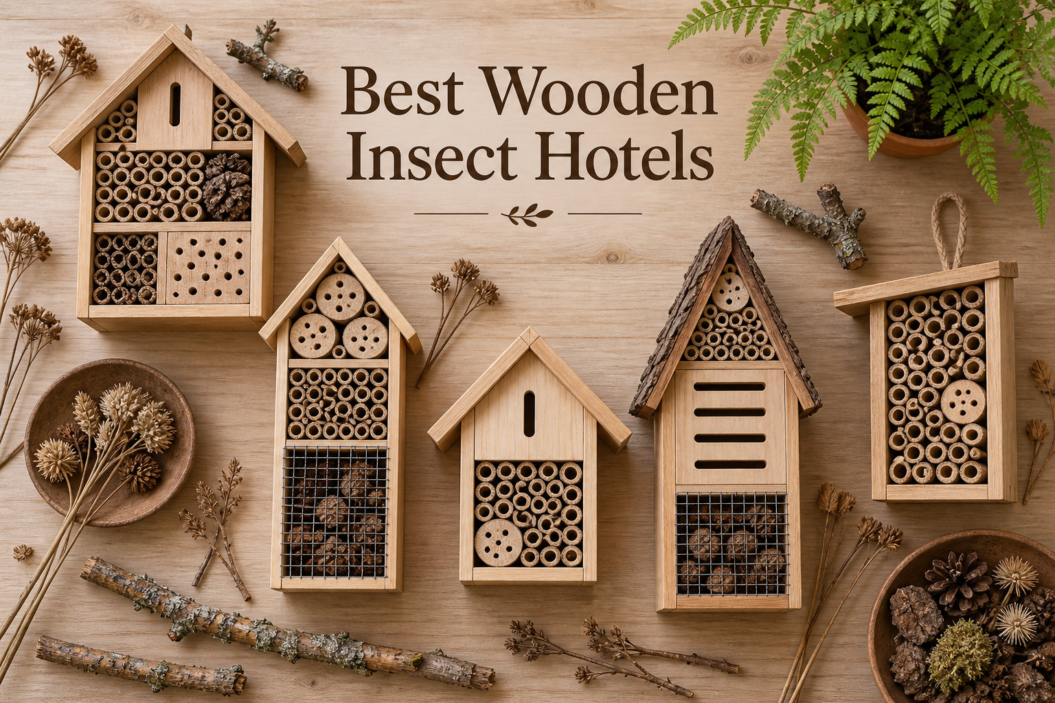Best Wooden Insect Hotels