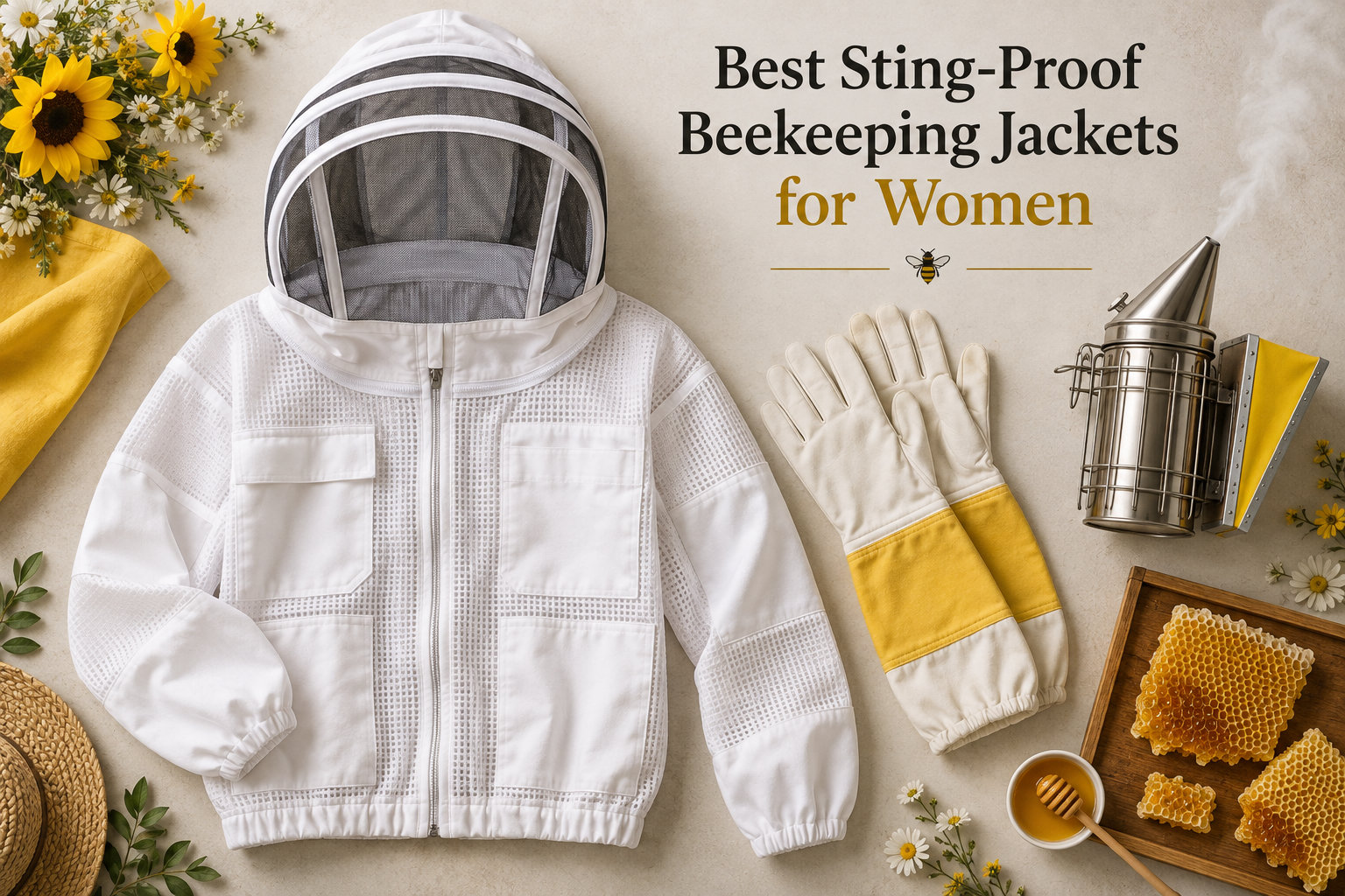 Best Sting-Proof Beekeeping Jackets for Women
