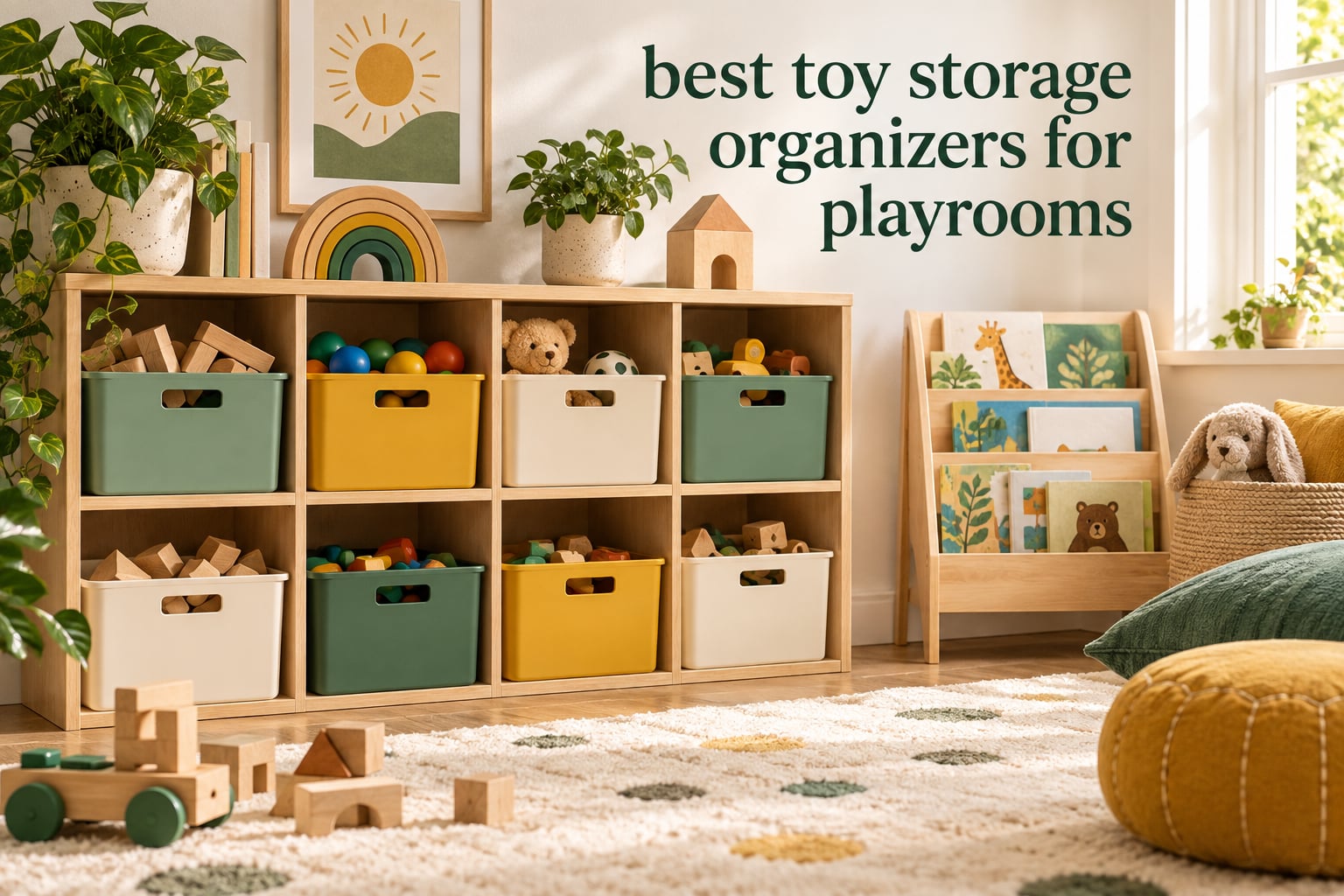 best toy storage organizers for playrooms