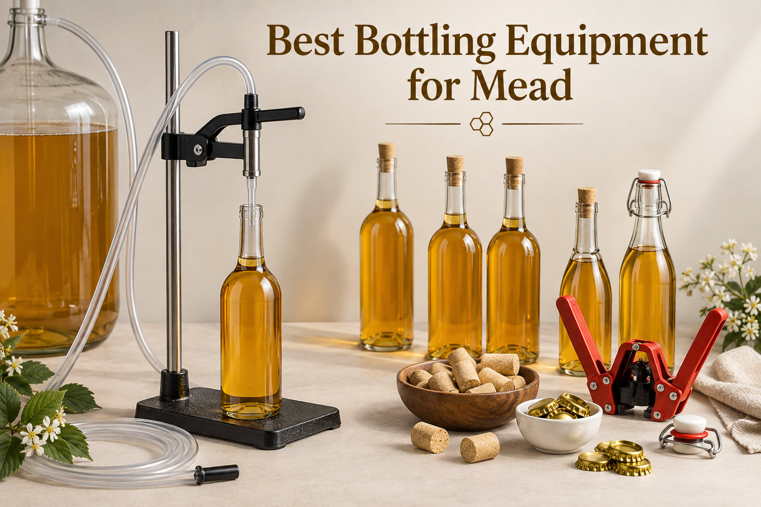 Best Bottling Equipment for Mead