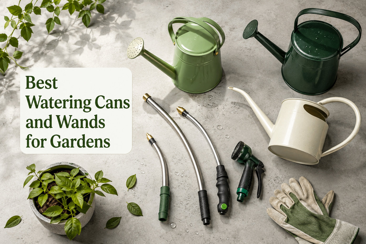 Best Watering Cans and Wands for Gardens