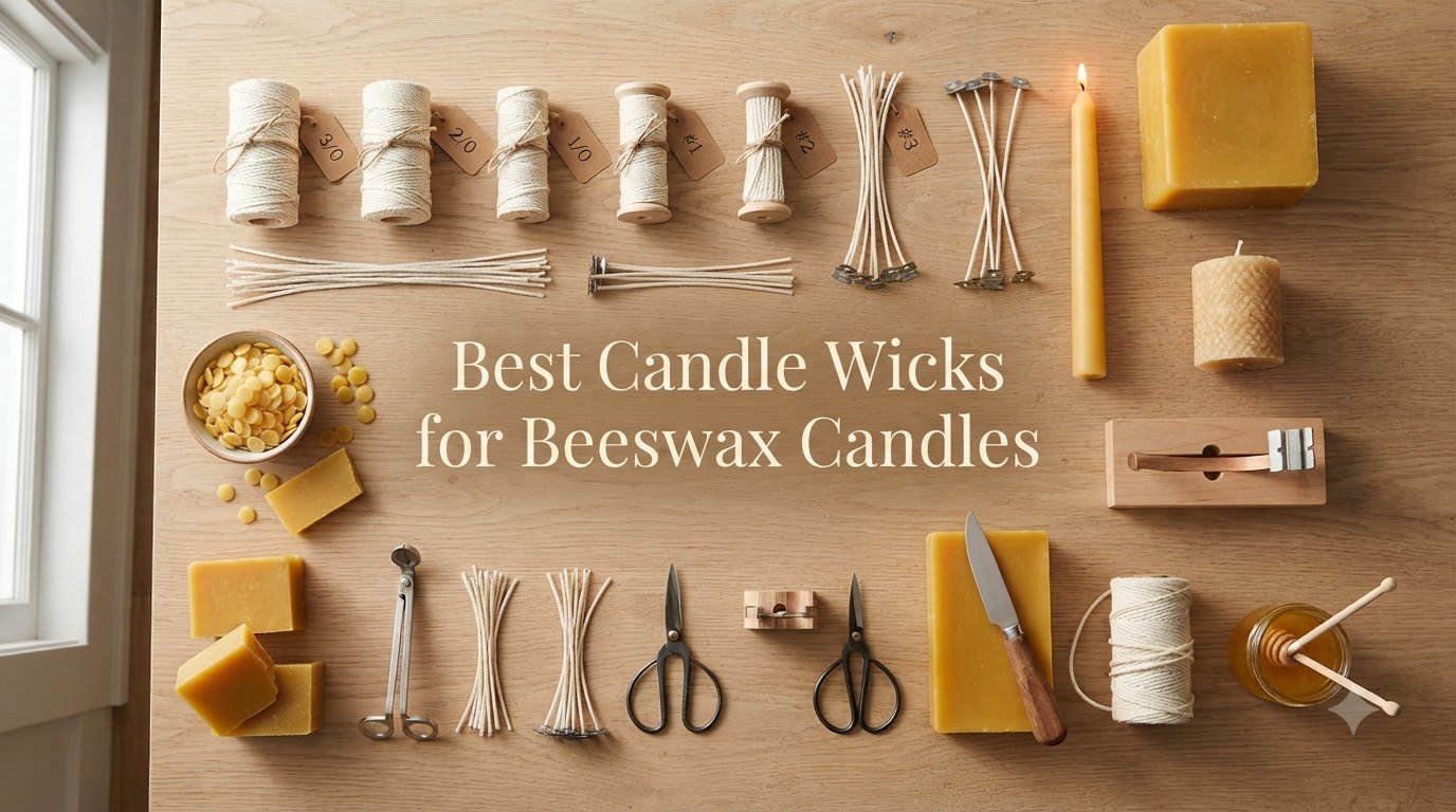 Best Candle Wicks for Beeswax Candles