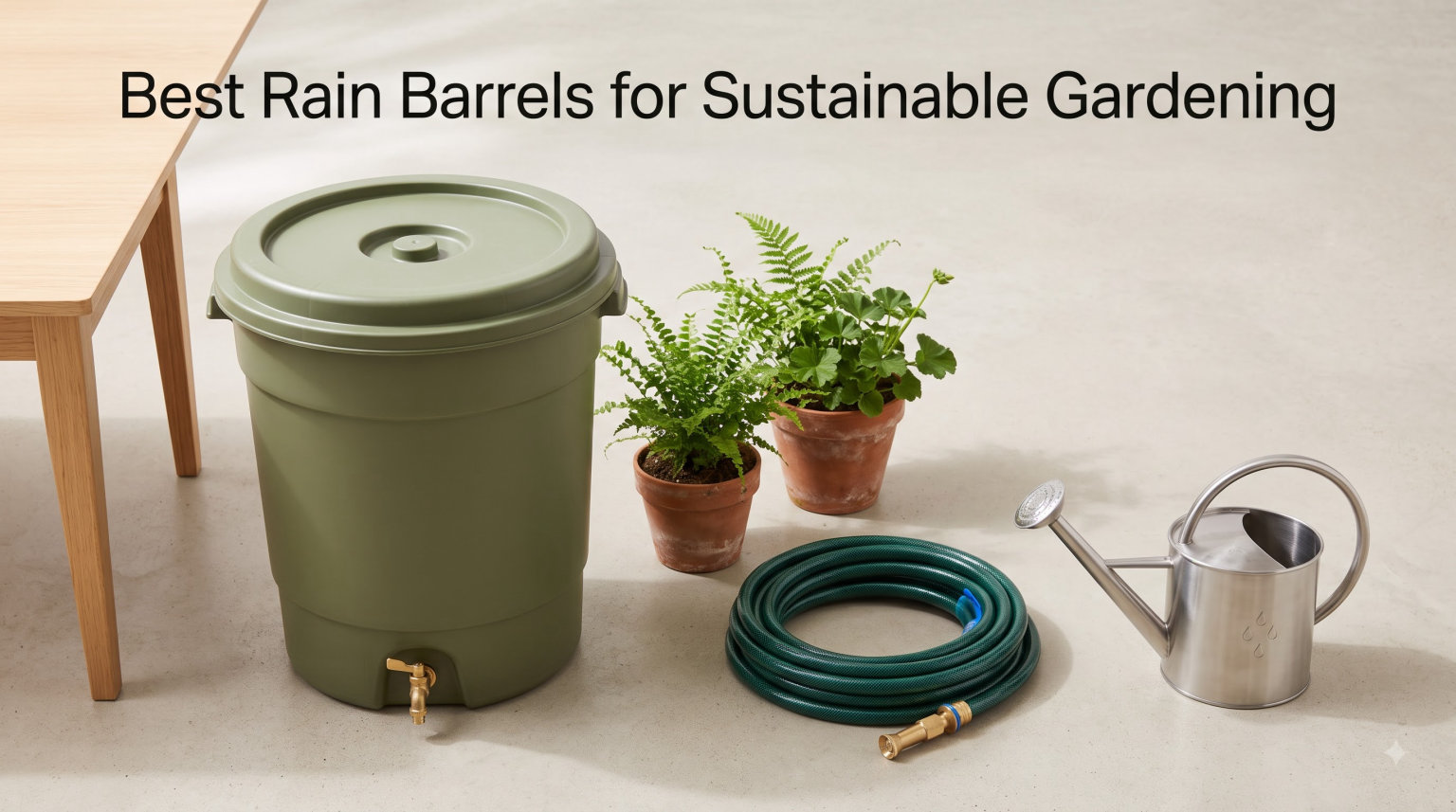 Best Rain Barrels for Sustainable Gardening