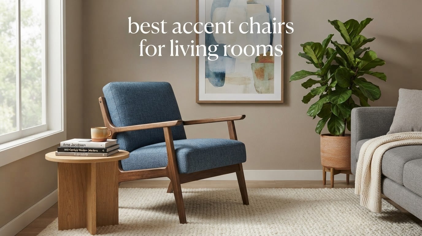 best accent chairs for living rooms