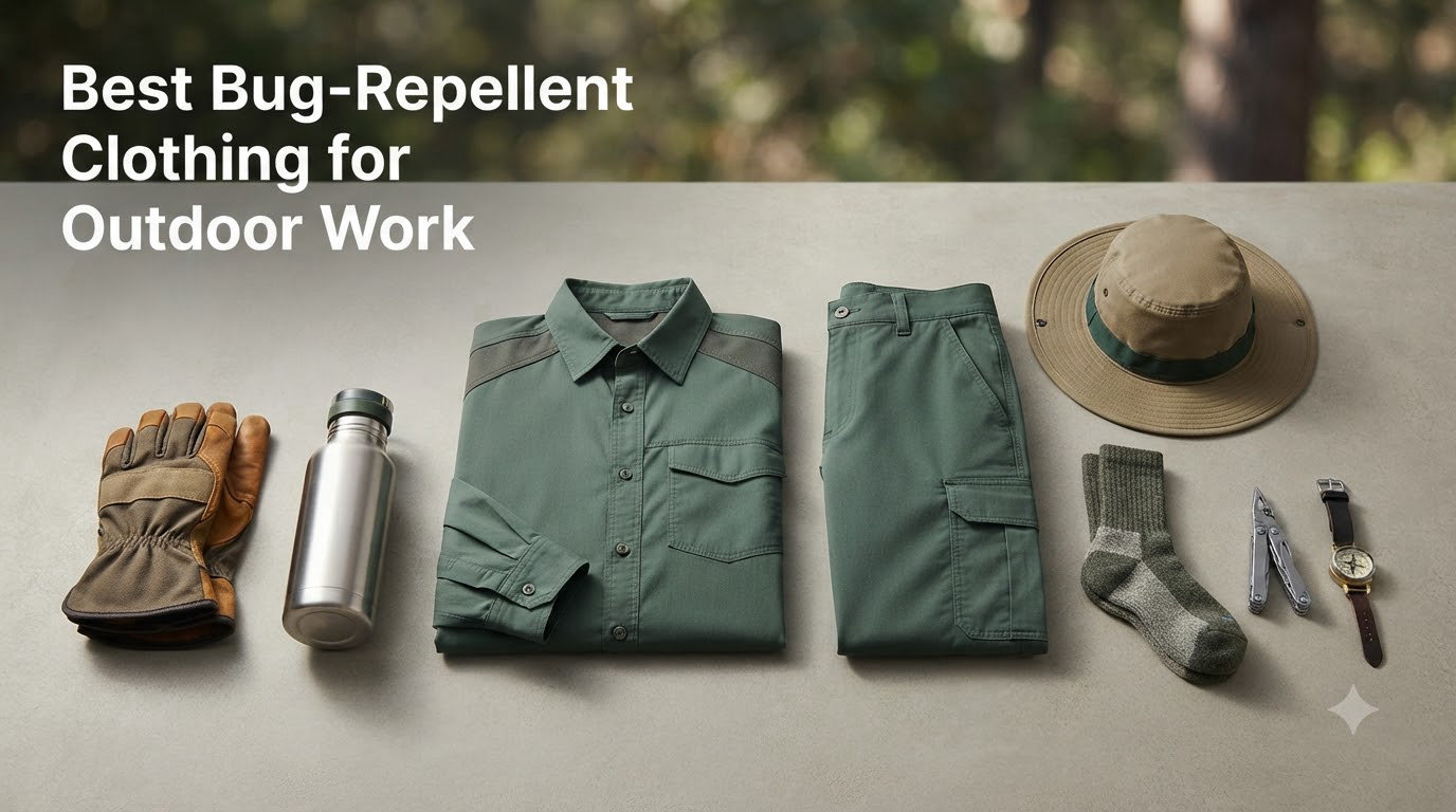 Best Bug-Repellent Clothing for Outdoor Work