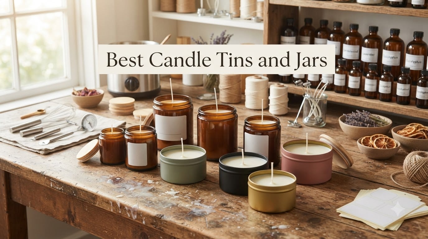 Best Candle Tins and Jars