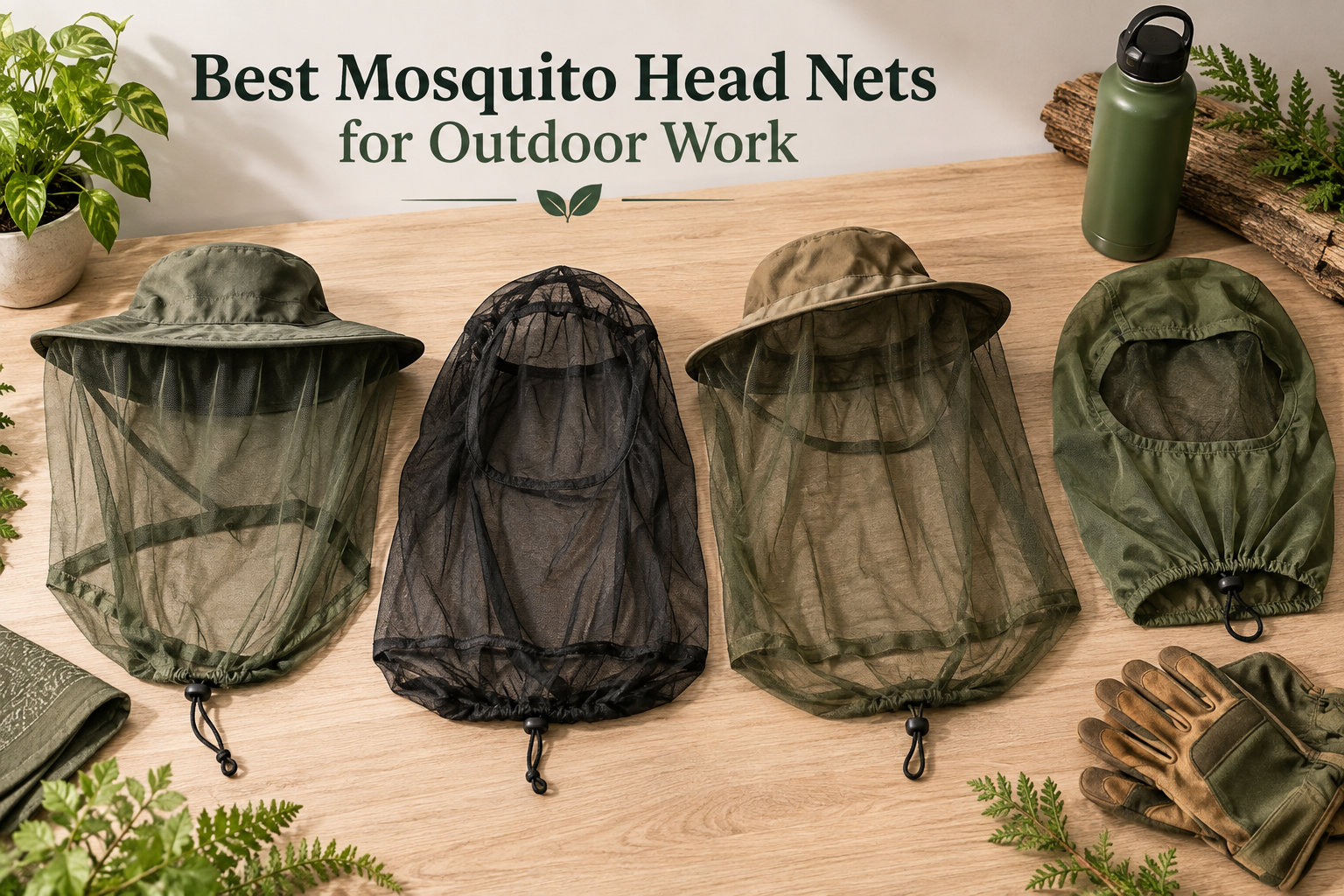 Best Mosquito Head Nets for Outdoor Work