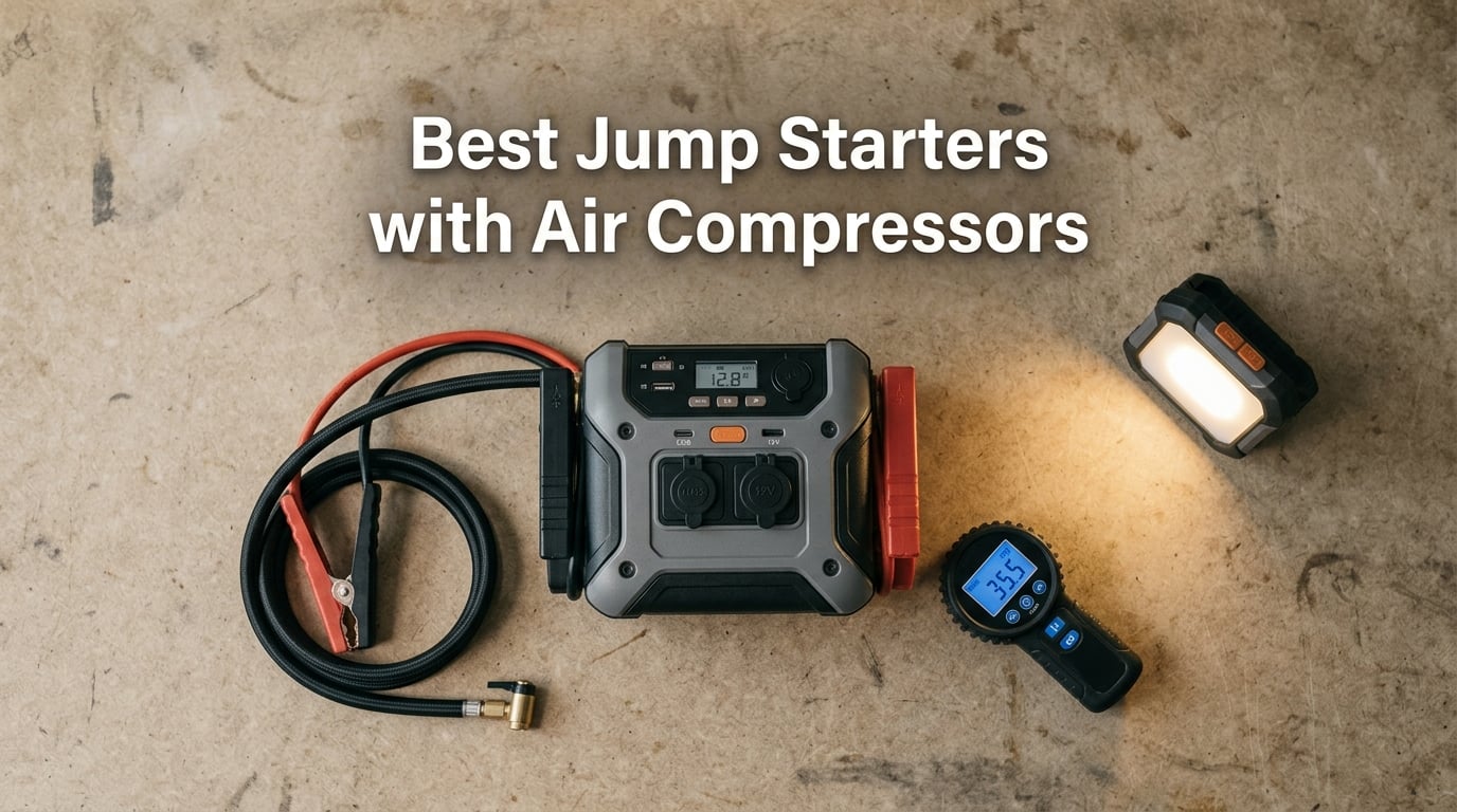 Best Jump Starters with Air Compressors