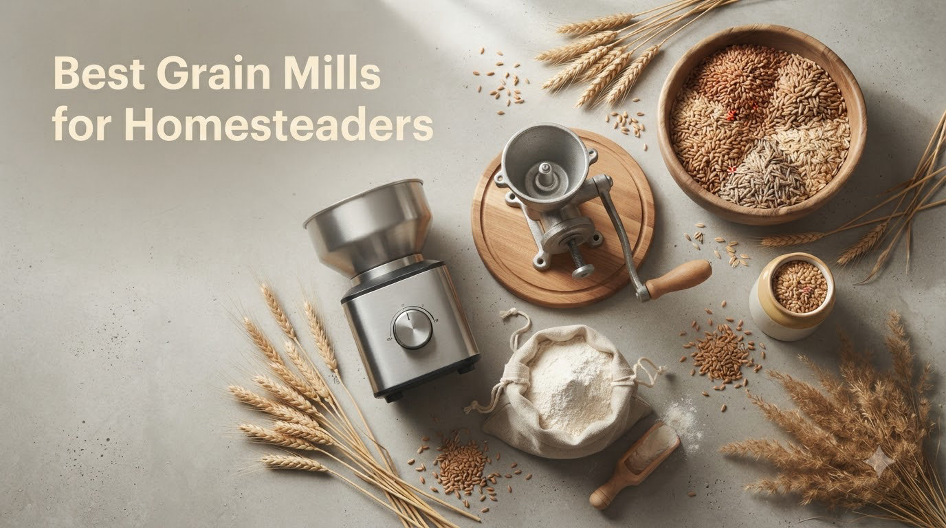 Best Grain Mills for Homesteaders