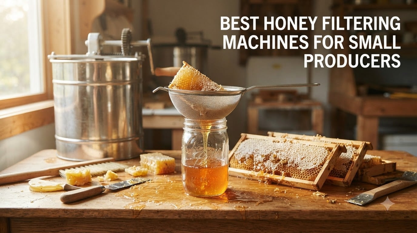 Best Honey Filtering Machines for Small Producers