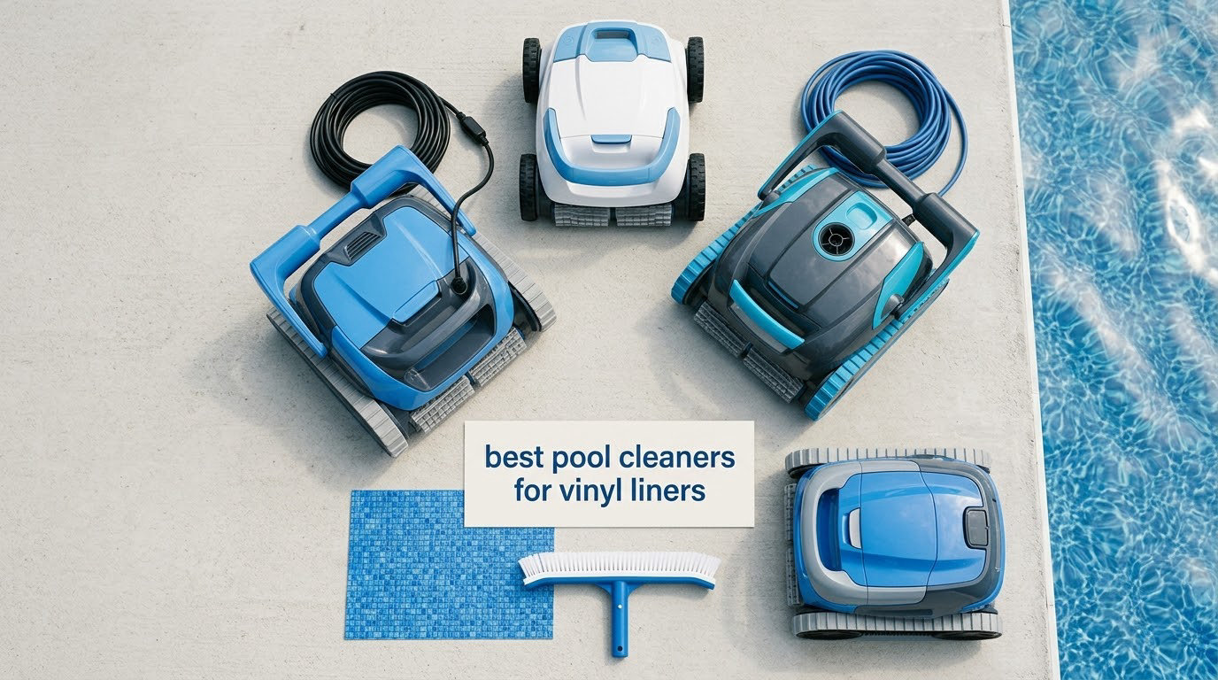 best pool cleaners for vinyl liners