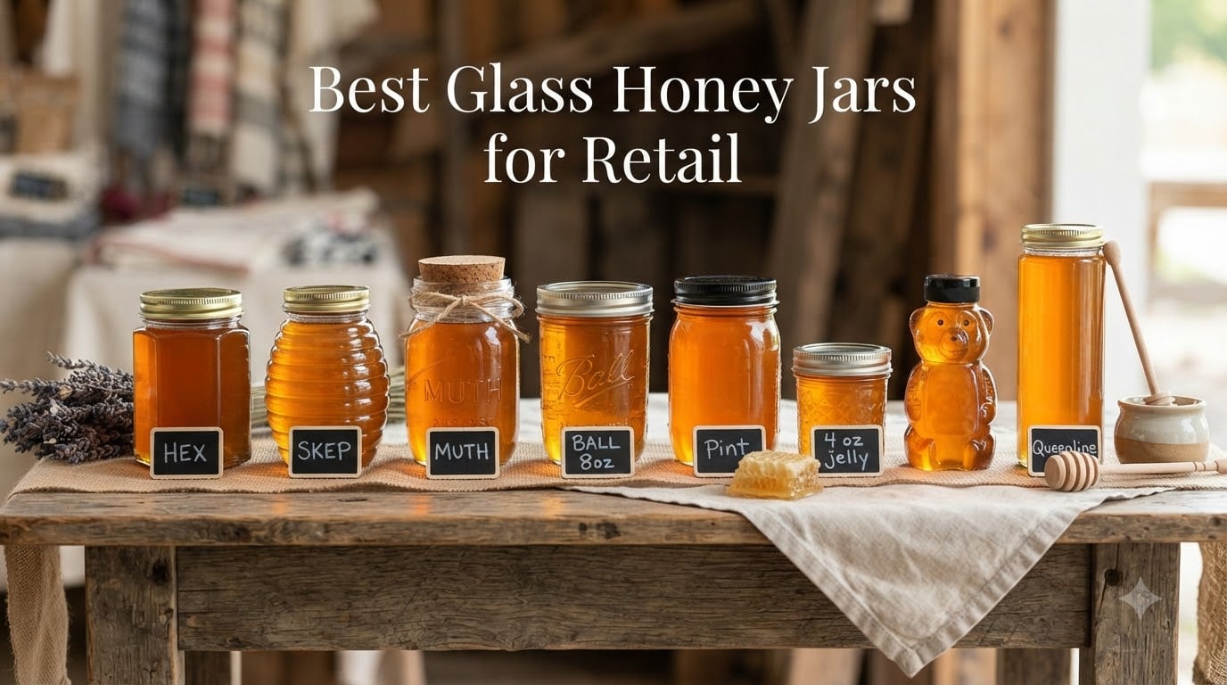 Best Glass Honey Jars for Retail