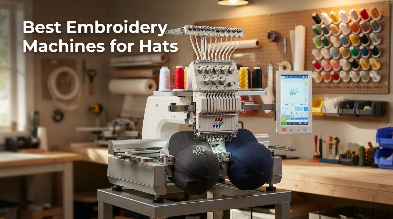 Best Embroidery Machines for Hats