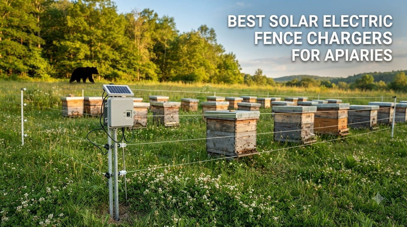 Best Solar Electric Fence Chargers for Apiaries