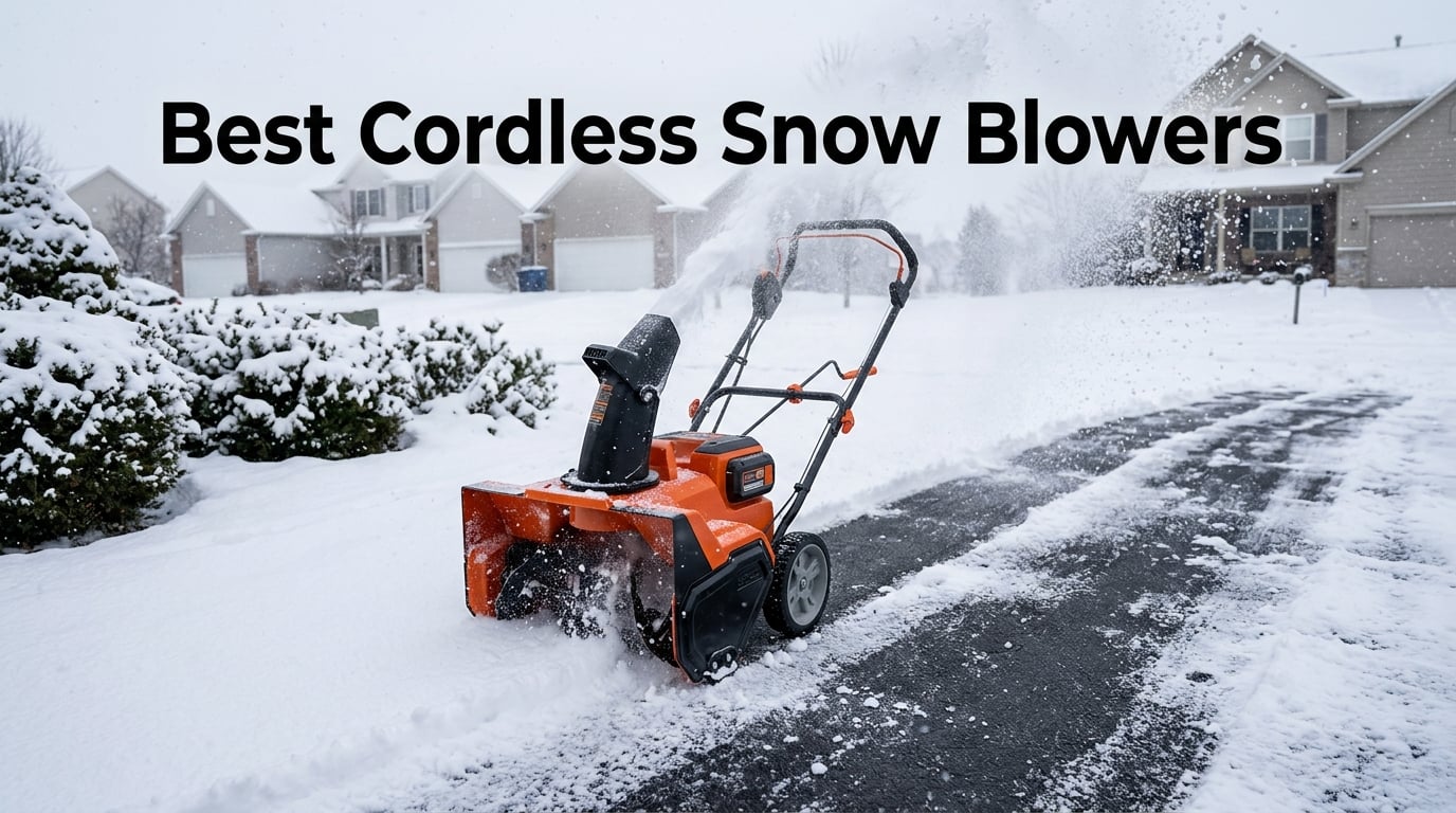 Best Cordless Snow Blowers
