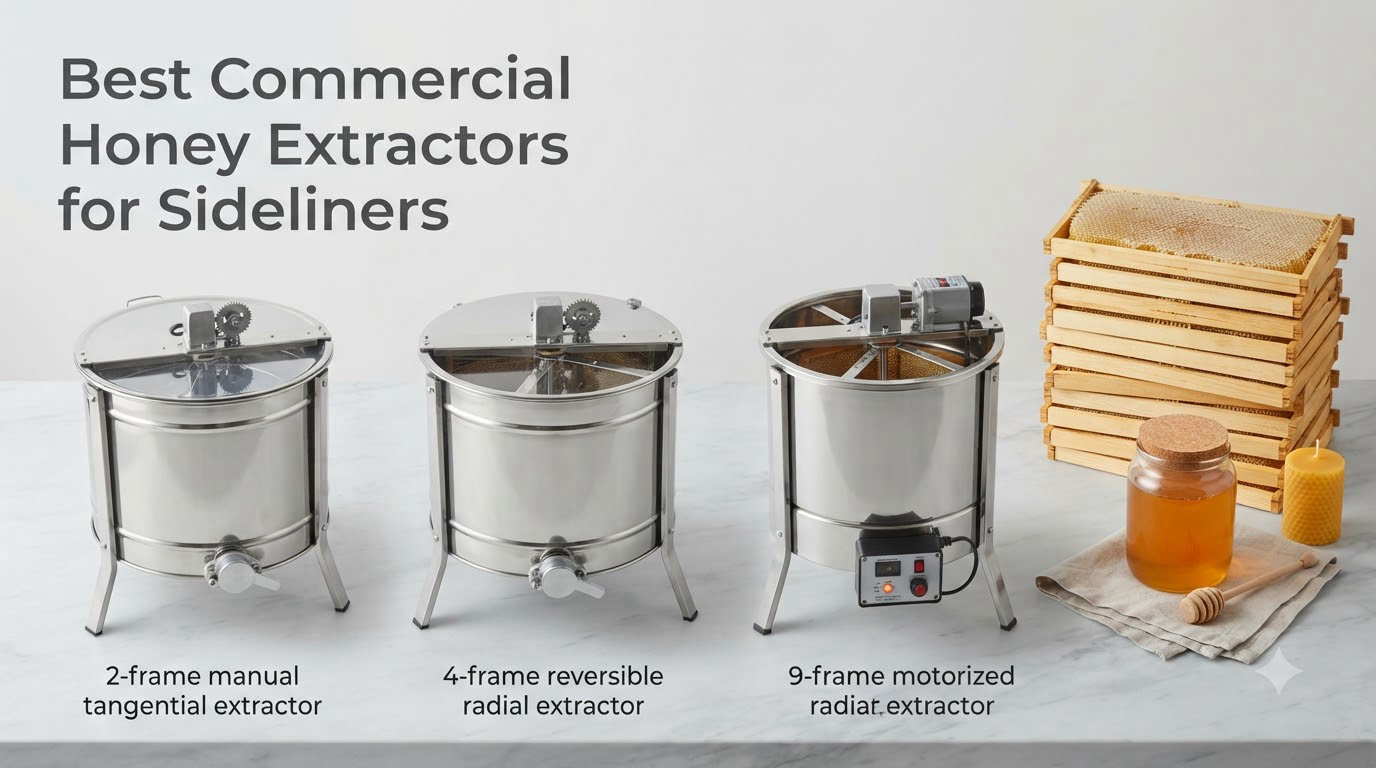 Best Commercial Honey Extractors for Sideliners
