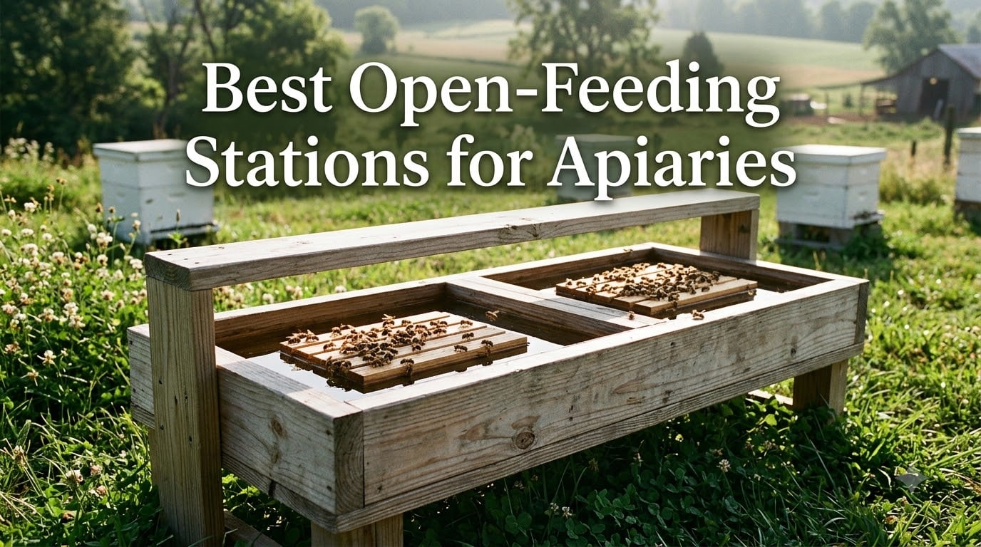 Best Open-Feeding Stations for Apiaries