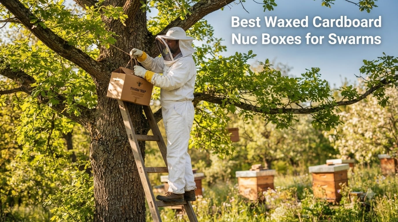Best Waxed Cardboard Nuc Boxes for Swarms