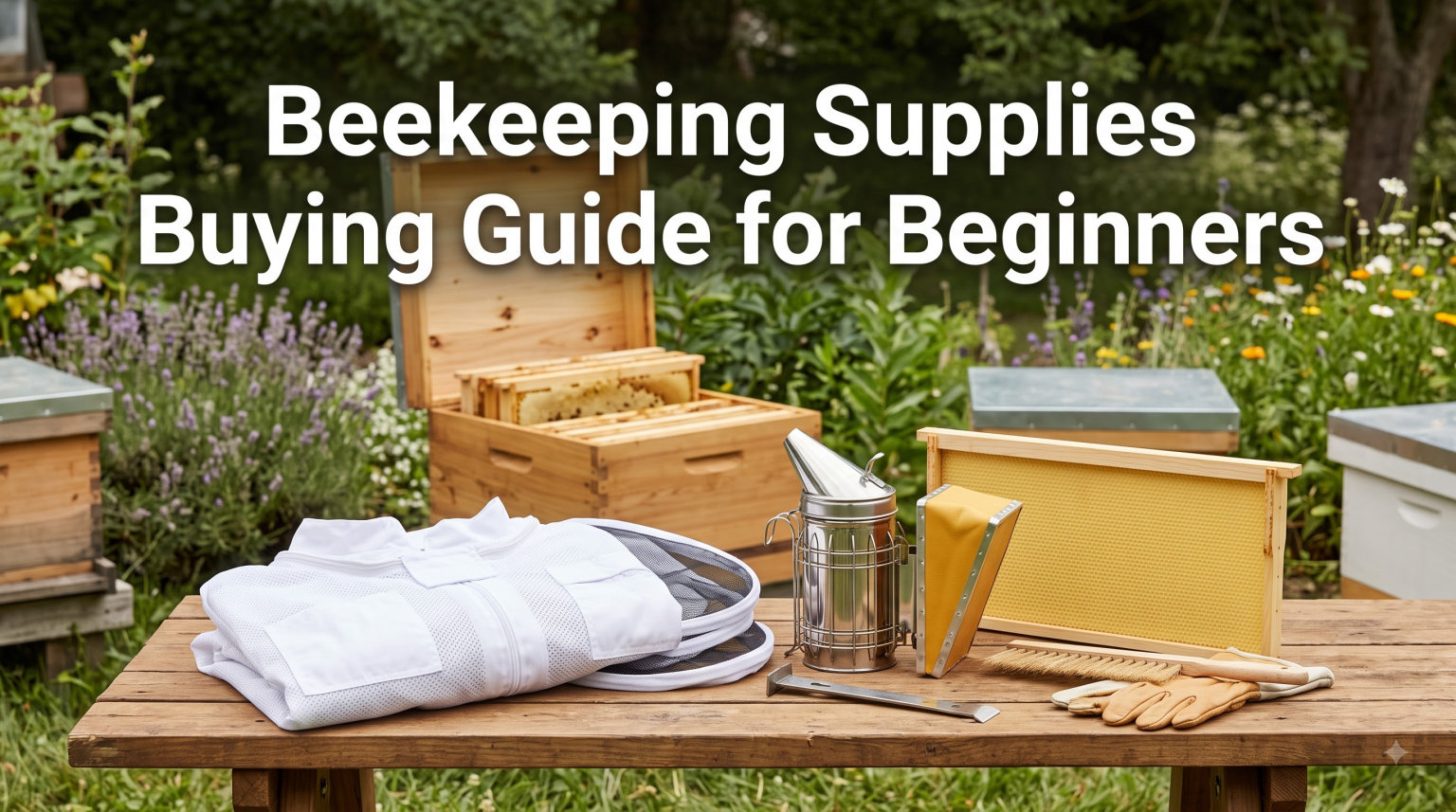Beekeeping Supplies Buying Guide for Beginners