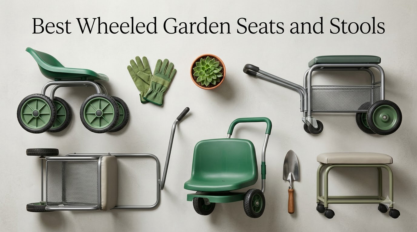 Best Wheeled Garden Seats and Stools