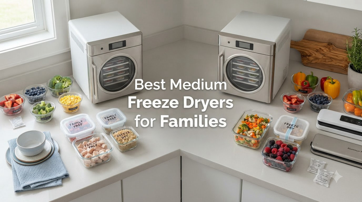 Best Medium Freeze Dryers for Families