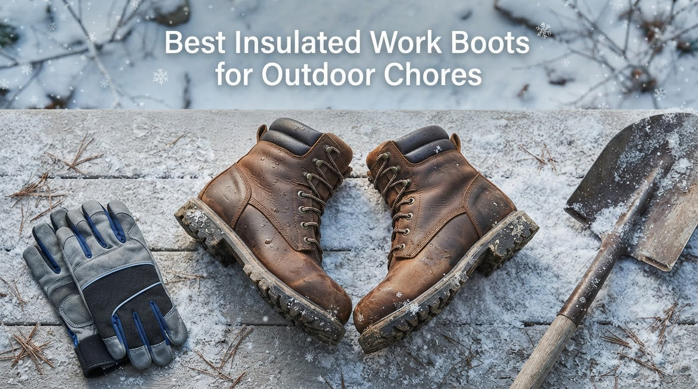 Best Insulated Work Boots for Outdoor Chores